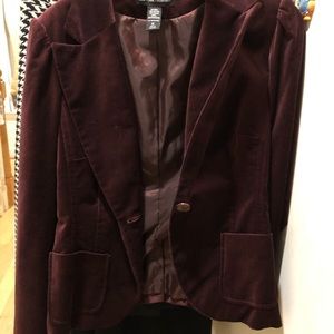 Maroon blazer